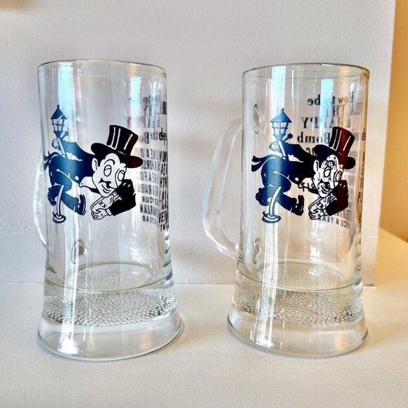 1950s Vintage Joke Glassware Beer Steins - Picture 2 of 10